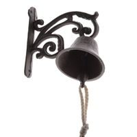 zvonek VENKOVNÍ s držákem, 13x15,5x 8cm, litina, kov