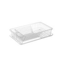 odkapávač 27x45x10cm velký na nádobí, transpar.plast