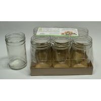 sklen.zavař.1053ml- 6ks-STURZ-rovná, TO100