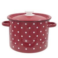 TORO HRNEC S POKLICÍ SMALT 5,5L, DEKOR PUNTÍK_hamashop