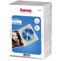 Hama DVD Jewel Case, 5, transparent