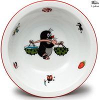 miska d16cm KRTEK a kaštany, 2967700, červ.linka, čes.porcelán