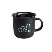 TORO HRNEK PEJSEK, KERAMIKA 380 ML ČERNÁ_hamashop