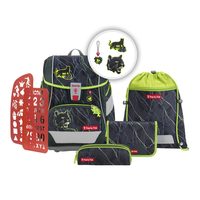 Školní aktovka/batoh 2V1 pro prvňáčky – 6dílný set, Step by Step Divoký T-Rex Taro, certifikát AGR