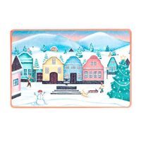 TORO PROSTÍRANÍ VÁNOČNÍ VESNIČKA PLAST, 28,5X44CM_hamashop