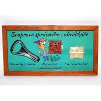 Souprava správného zahrádkáře - Rámeček rozbij sklo