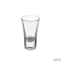 Odlivka sklo Shot 0,06 l 12 ks