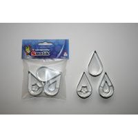 vykr. 0778 Kapka+kapky střed, sada-3ks