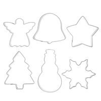 Vykrajovačky SNĚHULÁK sada 6 ks