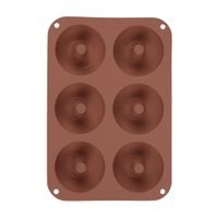 O Forma silikon donuty 6 hnědá