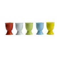kalíšek na vejce, MIX BAREV, keramika
