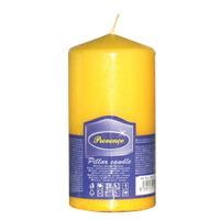 Provence Svíčka parafín válec žlutá, 6, 3 x 12, 5 cm_hamashop