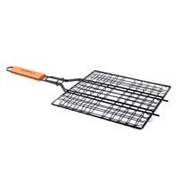 TORO GRILOVACÍ ROŠT S DŘEVĚNOU RUKOJETÍ 600x280x270MM_hamashop