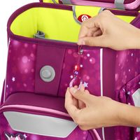 Školní aktovka Step by Step GIANT Mermaid Lola, pro prvňáčky - 5dílný set, certifikát AGR