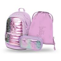 BAAGL SET 3 Core Lavender: batoh, penál, sáček