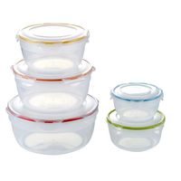 LOCKNLOCK SADA DÓZ NA POTRAVINY LOCK 5KS KULATÁ_hamashop