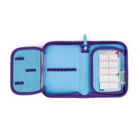 Pouzdro etue PU PASTELINI šedá