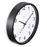 SEGNALE Hodiny nástěnné s 3D čísly 25 cm bílá KO-837000700bila