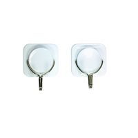 háček- 2ks-kulatý v obdélníku (2080), samolep., plast