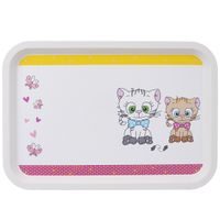 Servírovací dětský tác KOCOUŘI 30,5x21 cm