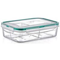 box 1,00l FRESH dělený(2x0,25l+0,5l),klick 21x14,5x6cm,transp.plast