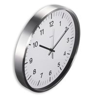 Hama Corsica, nástěnné hodiny, průměr 30 cm, tichý chod, stříbrné/šedé