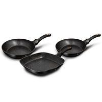 BERLINGERHAUS Mlýnek na pepř a sůl dvojitý Antracit Collection BH-8582