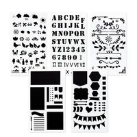 Hama šablony pro kreativní tvorbu - set 5 ks