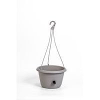 žardinka d25cm TAUPE SIESTA plast.závěs, samoz.