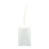 TORO štětka s wc miskou bílá, 40 x 12,5 x 12,5 cm_hamashop