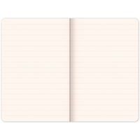 Notes Skiver černošedý, linkovaný, 13 × 21 cm Baagl