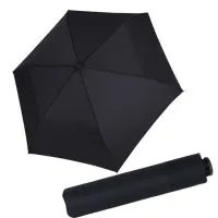 Zero 99 - dámský/pánský skládací deštník černý