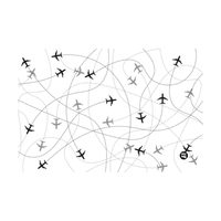 Podložka na stůl PP 60x40cm Planes