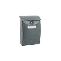 schránka ABS grafit pošt. 24x34,x10,2cm, plast