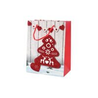 TORO TAŠKA DÁRKOVÁ, PAPÍR, 23X18X10CM, 4XASSORT VÁNOCE_hamashop