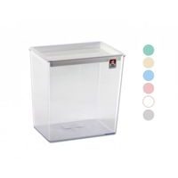 krabice-dóza vys.1000ml, mix barev, plast