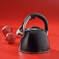 KELA Konvice pískací VARUS nerez 3 l černá KL-11656