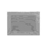 KELA Prostírání NICOLETTA šedá 45x33cm KL-12037