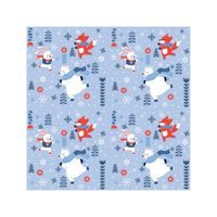 PROCOS UBROUSKY ZIMNÍ RADOVÁNKY SE ZVÍŘÁTKY 3VRSTVÉ 33X33_hamashop