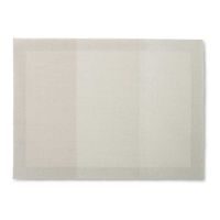 KELA Prostírání Nica 70%PE/30%PET stříbrně šedá 45,0x33,0cm KL-12829