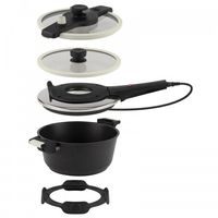 remoska TRIA d28x13cm, 4,5l, bílá, indukce