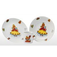 soupr. 3díl. PRINCEZNA, děts.jídel.,český porc.