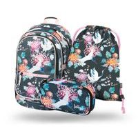 BAAGL SET 3 Core Birds: batoh, penál, sáček