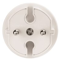 Hama zásuvkový adaptér univerzální do ČR, 3pól., černý