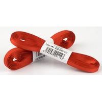 stuha text.10m/6mm červená TAFTOVÁ