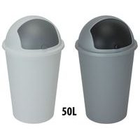 koš odp.50l (d40x67cm) s klapkou, 2barvy