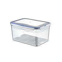 dóza 1,3l obdél. 18x13x9,5cm, patentní víčko, plast