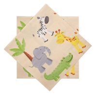 Servírovací ubrousky zoo