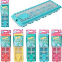 forma na led 26x9,5x3cm s víčkem, mix barev, plast