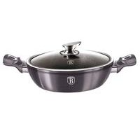 BERLINGERHAUS Pánev hluboká s poklicí 28 cm Carbon PRO Line BH-6898